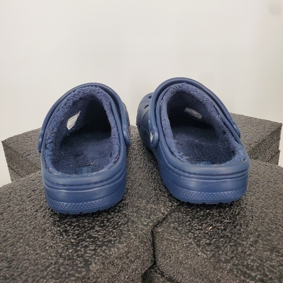 Crocs Baya Lined Clog Navy Men 5 Women 7 Shoes Blue - Picture 2 of 16